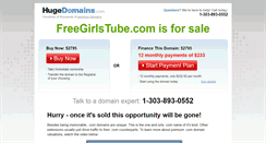 Desktop Screenshot of freegirlstube.com